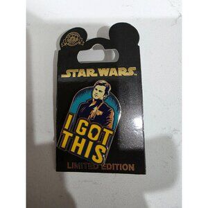 Disney Star Wars Solo Han Solo I Got This Surprise Pin LE 5000